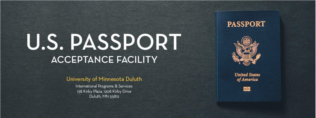 UMD Passport Acceptance Facility - International Programs & Services - 138 Kirby Plaza, 1208 Kirby Drive, Duluth MN 55812